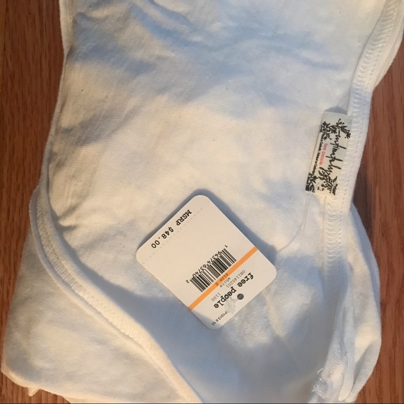 NWT free people ava puff sleeve bodysuit - Picture 3 of 5